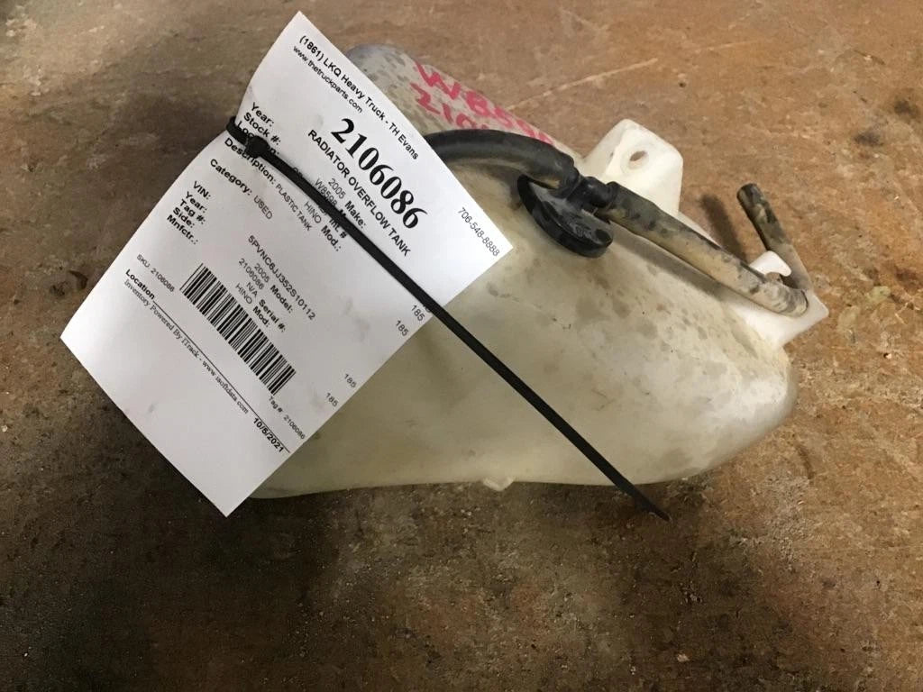 Radiator Overflow Tank for Hino 185 (2005)