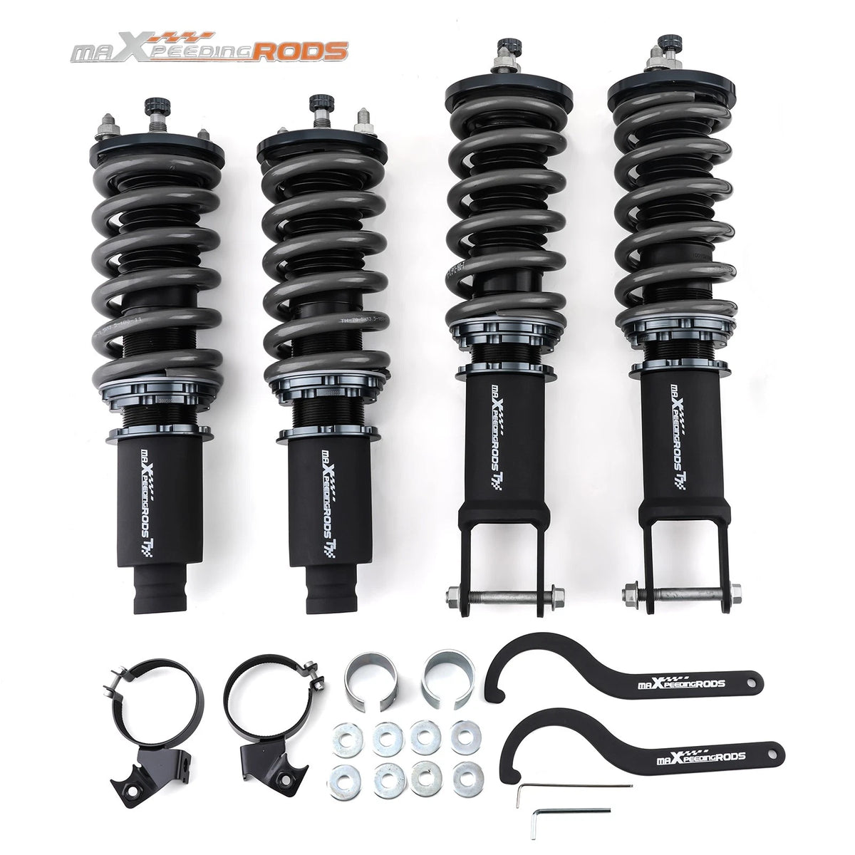Maxpeedingrods T7 Coilovers 24 Way Springs Kit for Honda CR-X del Sol (1992–1995)