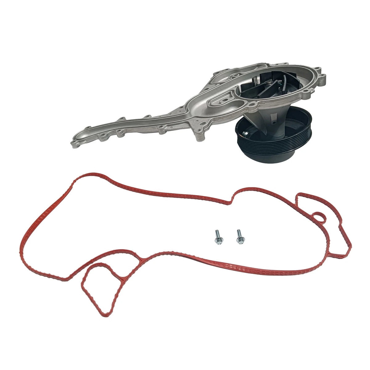 Water Pump w/ Gasket & Pulley for Ford F-250 F-350 Super Duty (2011–2016)