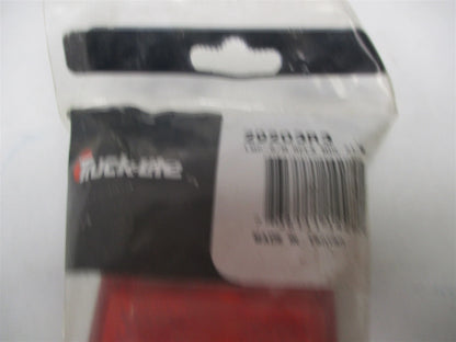 2X Truck-Lite 21 Series Red Rectangular 12V Marker Light for Truck