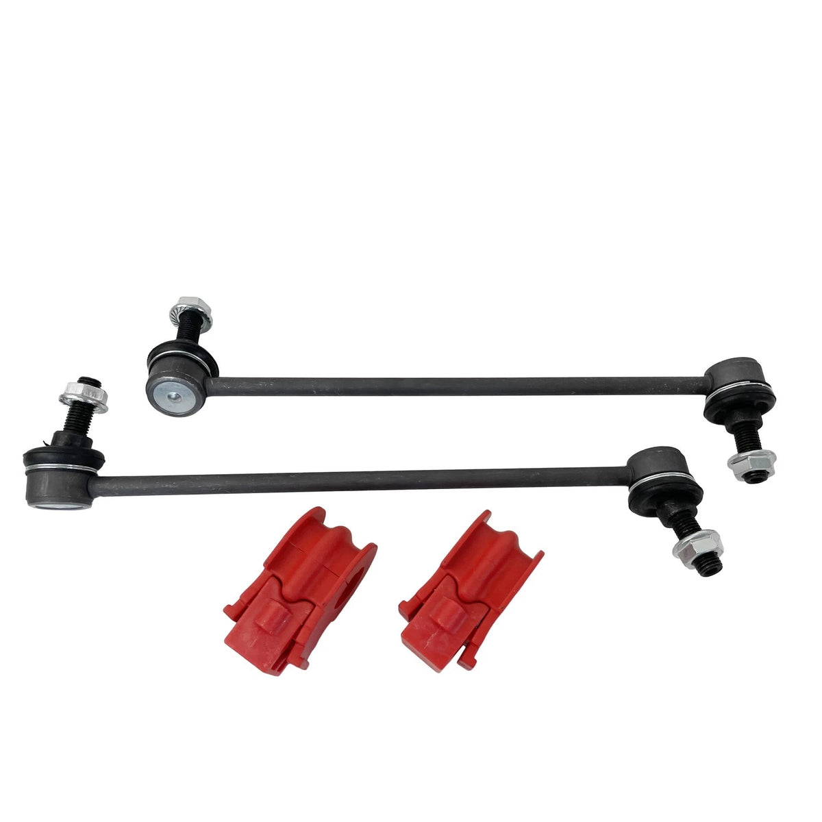 4Pcs Front Stabilizer Sway Bar Link & Bushings for Nissan Rogue (2008–2013)