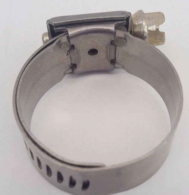 Set of 10 Liner Worm Drive Hose Clamps for 1-1/16" to 2" Hoses