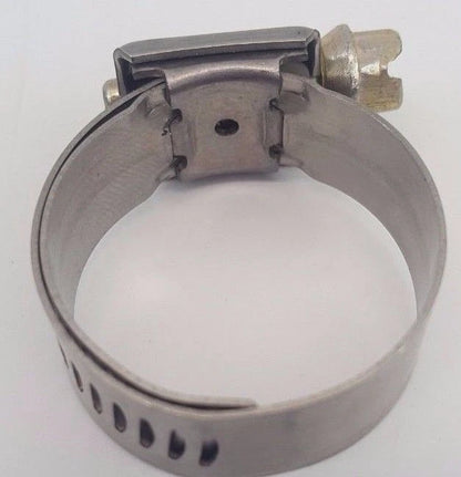 Set of 10 Liner Worm Drive Hose Clamps for 1-1/16" to 2" Hoses
