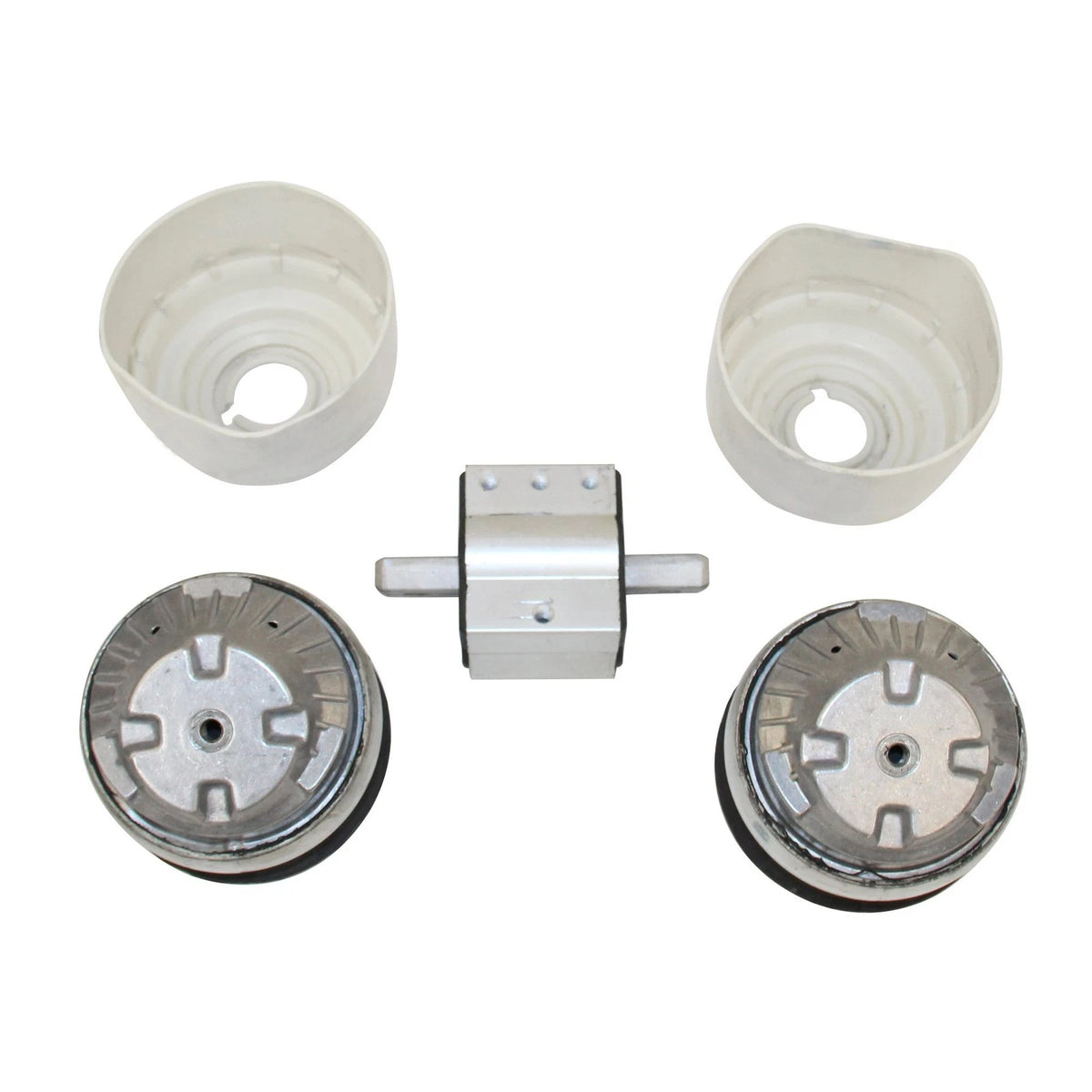 Set of 2 Engine Motor Trans Mounts for Mercedes Benz W203 (2001–2005)