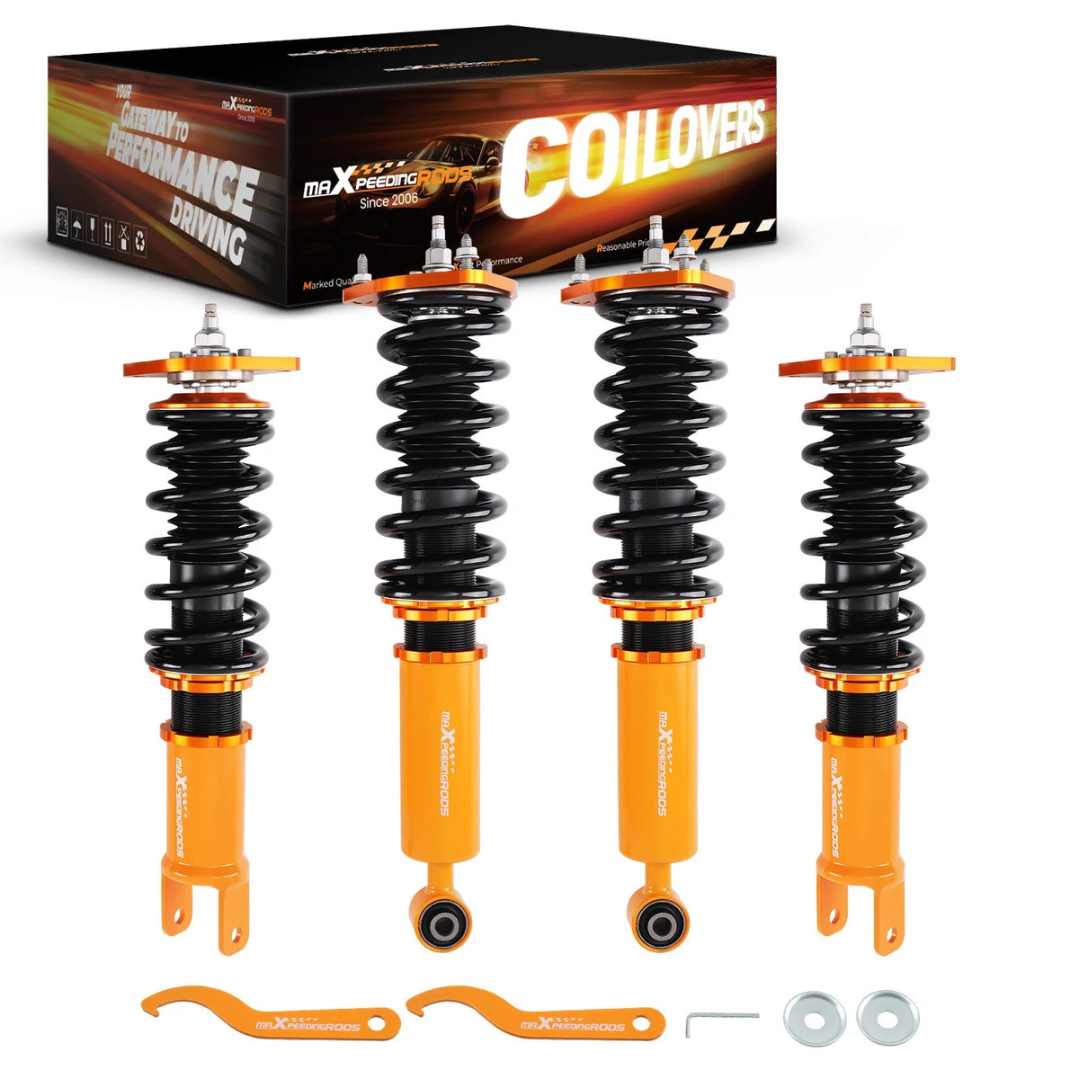 24-Way Adjustable Coilovers Kit for Infiniti G37 (2008–2013)