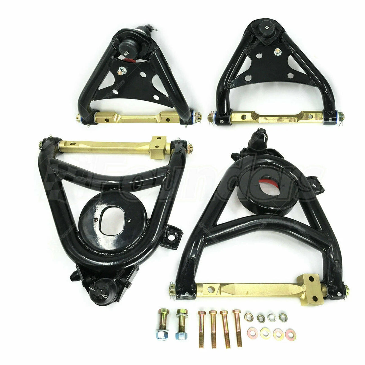 Set of 4 Tubular Control Arms for Bel Air Biscayne Brook Impala