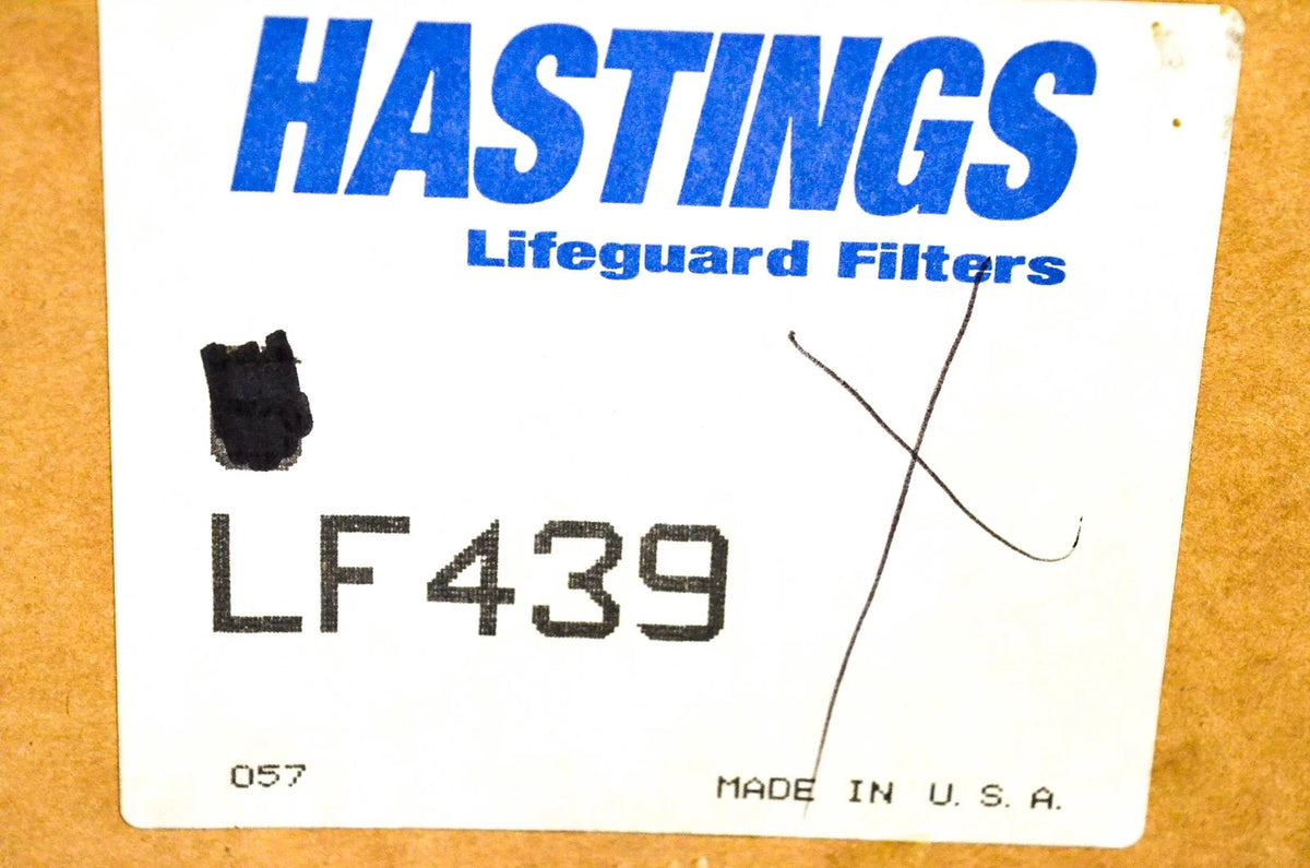 Hastings LF439 Oil Filter for