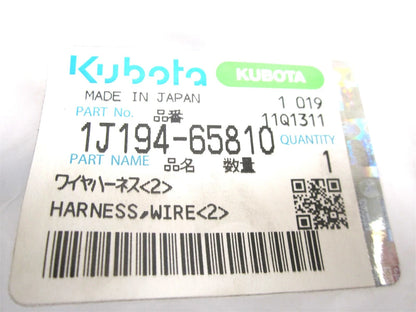 Wire Harness for Kubota EA330 (1J194-65810)