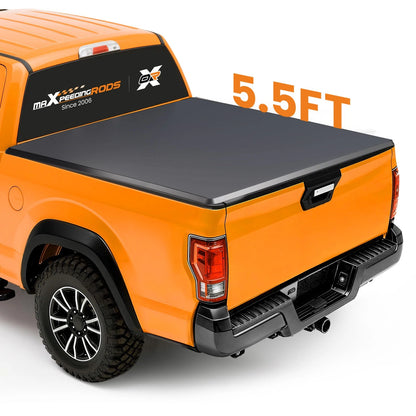 5.5ft Roll Up Bed Tonneau Cover Vinyl for Toyota Tundra (2022–2026) W/LED Lamp