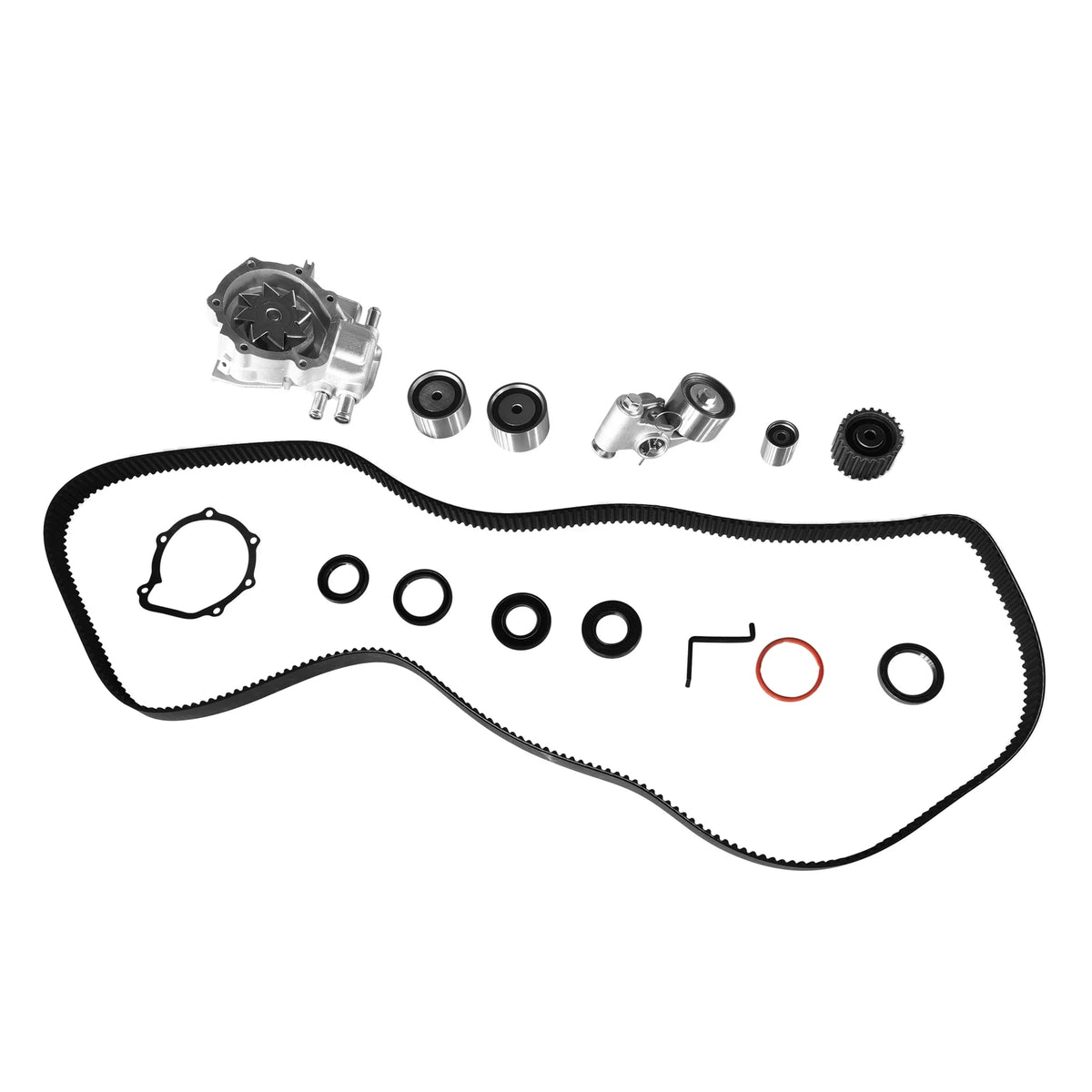 Timing Belt Water Pump Kit for Subaru Impreza WRX, Saab 9-2X (2002–2005)