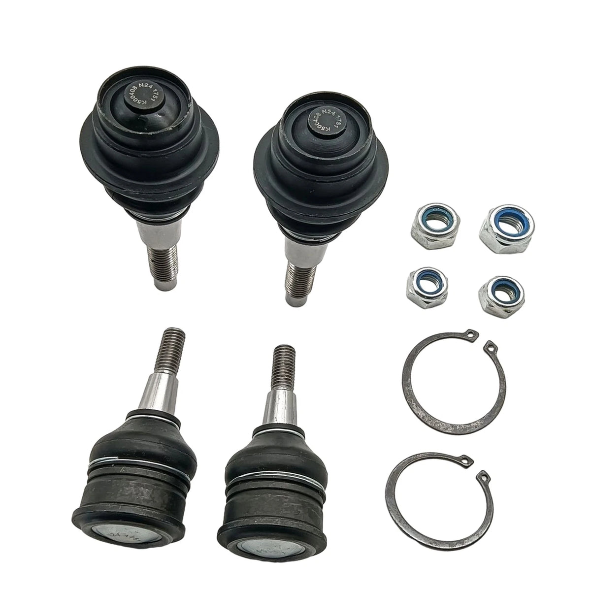 Set of 4 Front Upper Lower Ball Joints for Cadillac Chevy Tahoe Yukon (2015–2018)