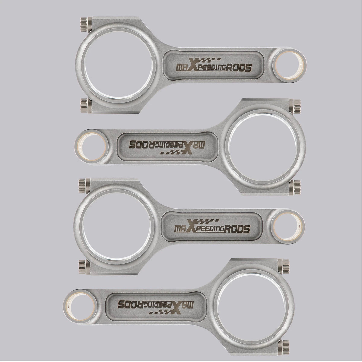 I-Beam EN24 Connecting Rods ARP 2000 for Honda K20 K20A2 K20Z1 K20Z3 (5.472")