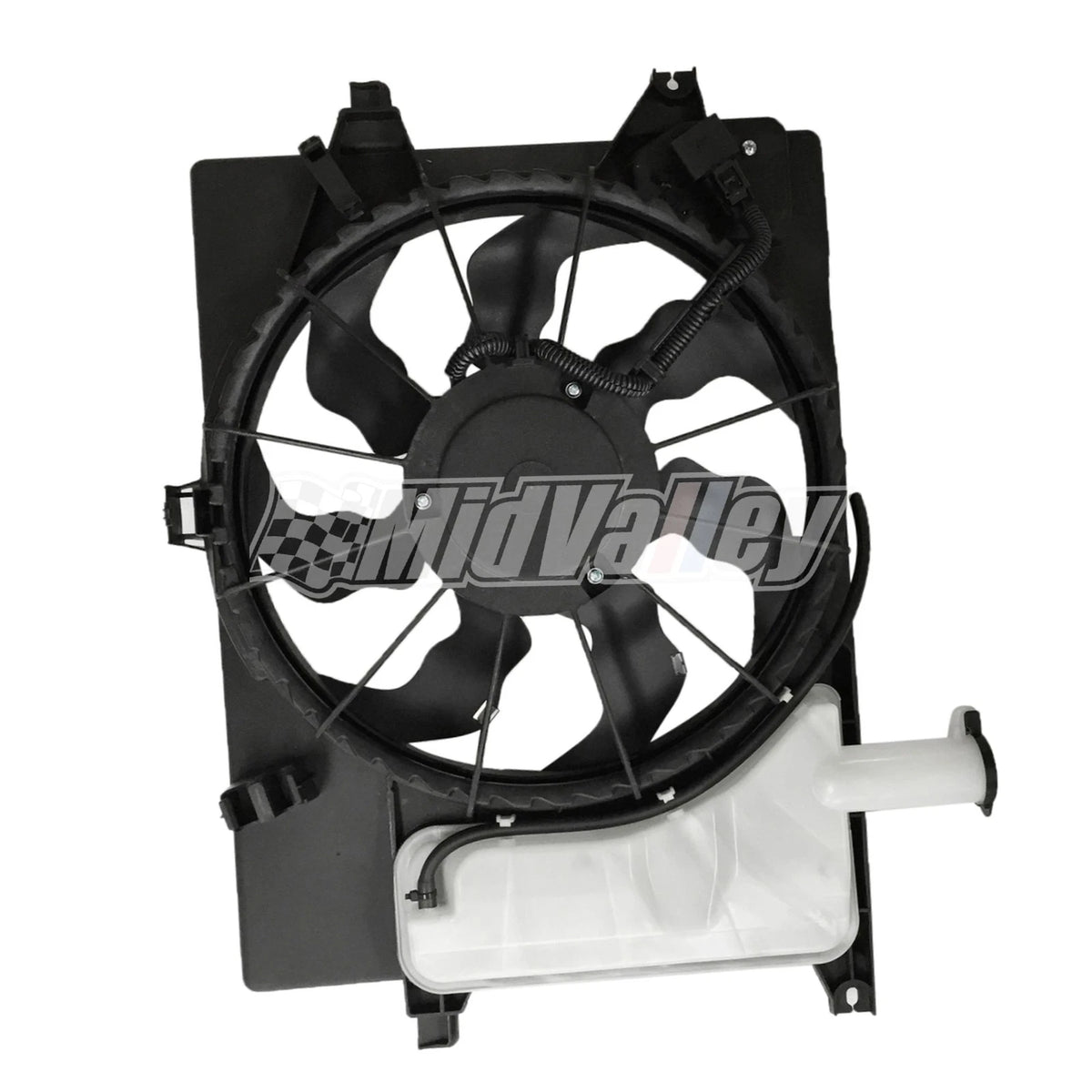Radiator Cooling Fan Assembly for Hyundai Elantra, Kia Forte (1.8L, 2.0L) 621-528