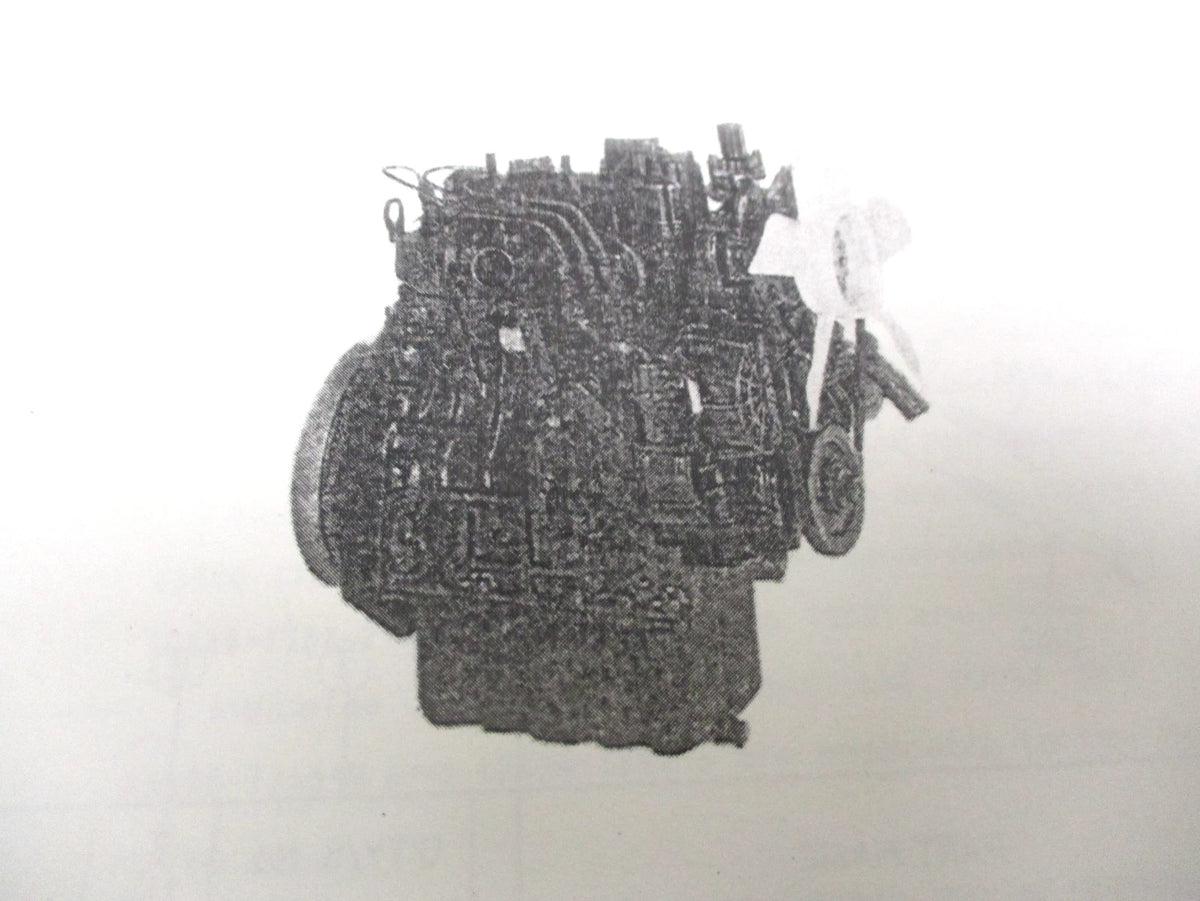 Illustrated Parts List for Kubota D905-B Ransomes Diesel Engine (1,2)
