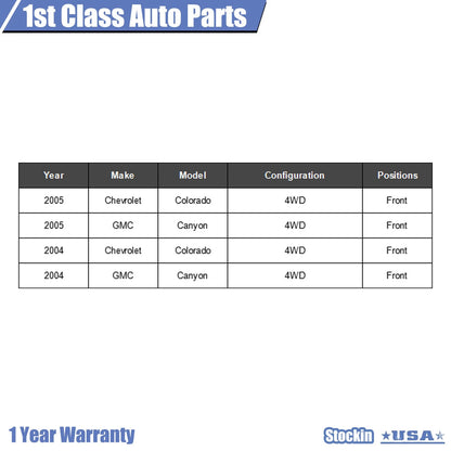 28.5" Front Drive Shaft for Colorado Canyon Isuzu i-350 (2004–2012) 370 936-113