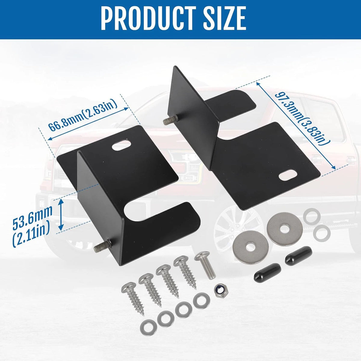 Tail Light Theft Deterrent Kit for Ford F250 F350 F450 Super Duty (2017–2023)