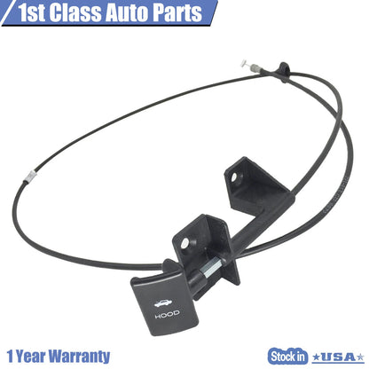 Hood Release Cable for Jeep Cherokee (1987–1996), Comanche (1986–1992), Wagoneer 912-008