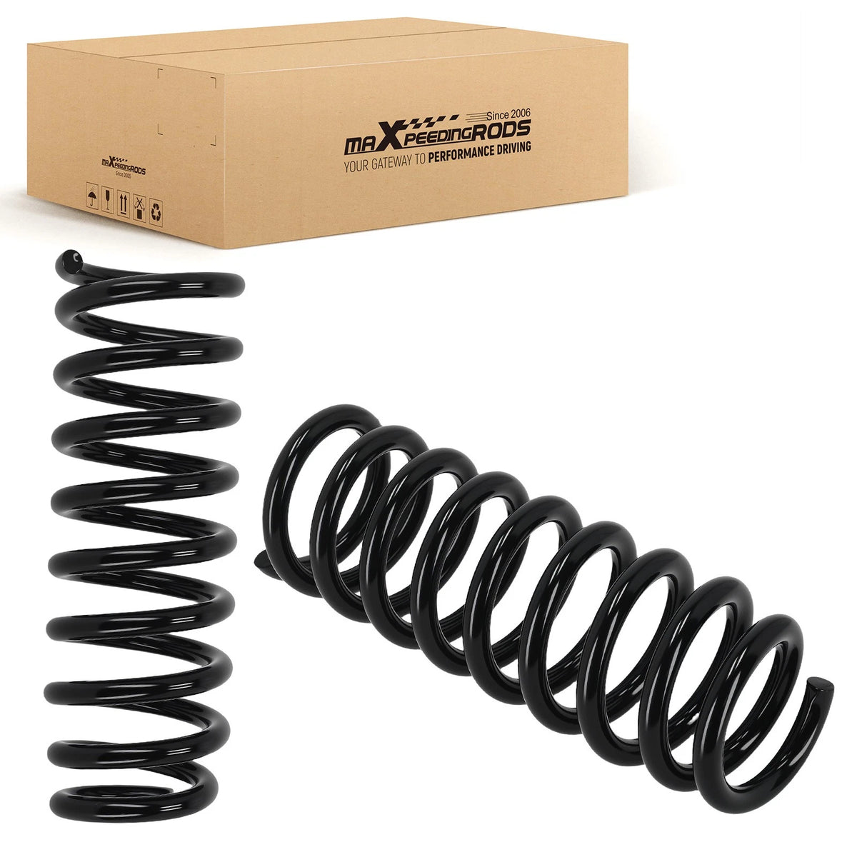 Set of 2 Rear Coil Springs for Kia Optima (2011–2015) 2.0L 2.4L