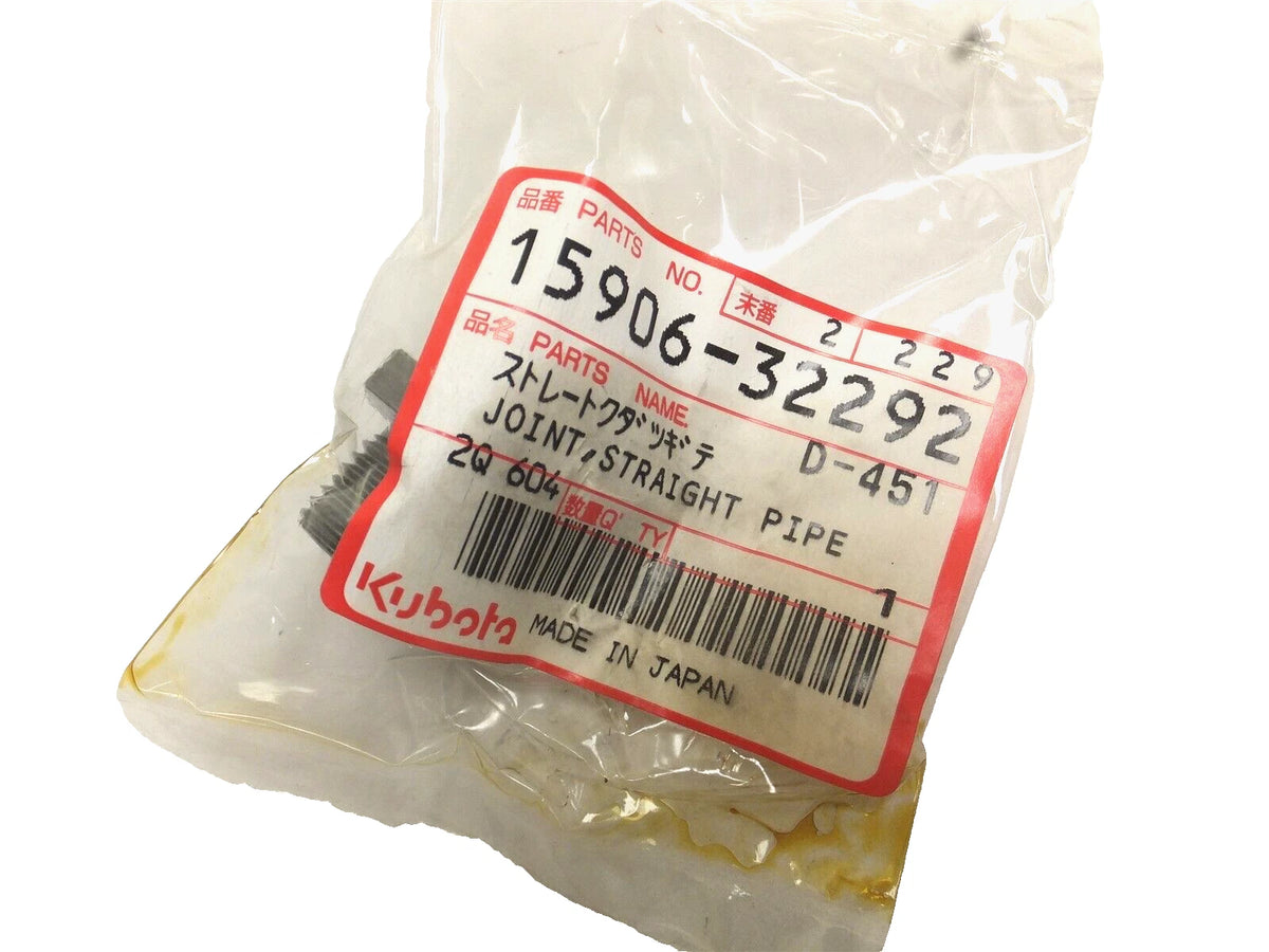 Straight Pipe Joint Nipple for Kubota (OEM 15906-32292)