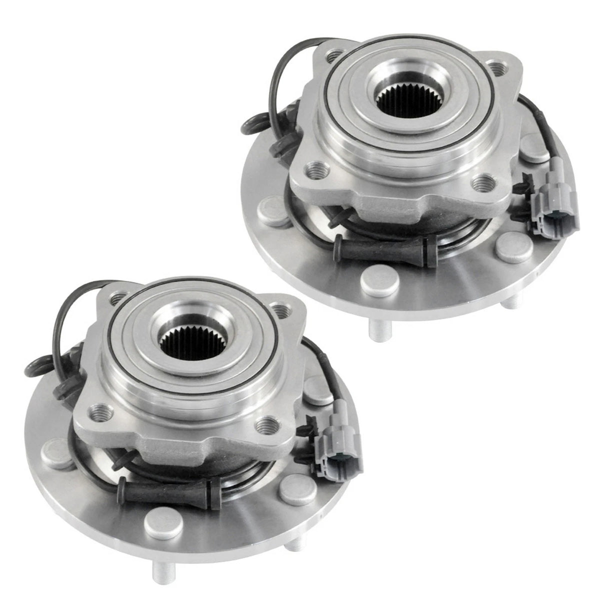2X Rear Wheel Hub and Bearing Assembly 541004 for Nissan Armada & QX56 (2004–2010)