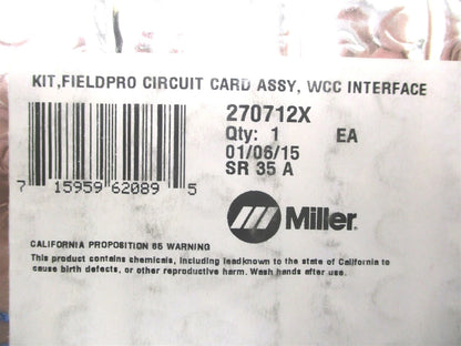 Circuit Card for Miller Electric WCC Interface SR 35 A (270712X)