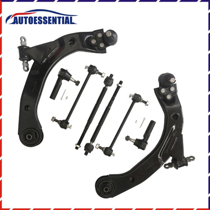 8PC Front Suspension Kit Lower Control Arms for Chevrolet Cobalt HHR (2005–2010)