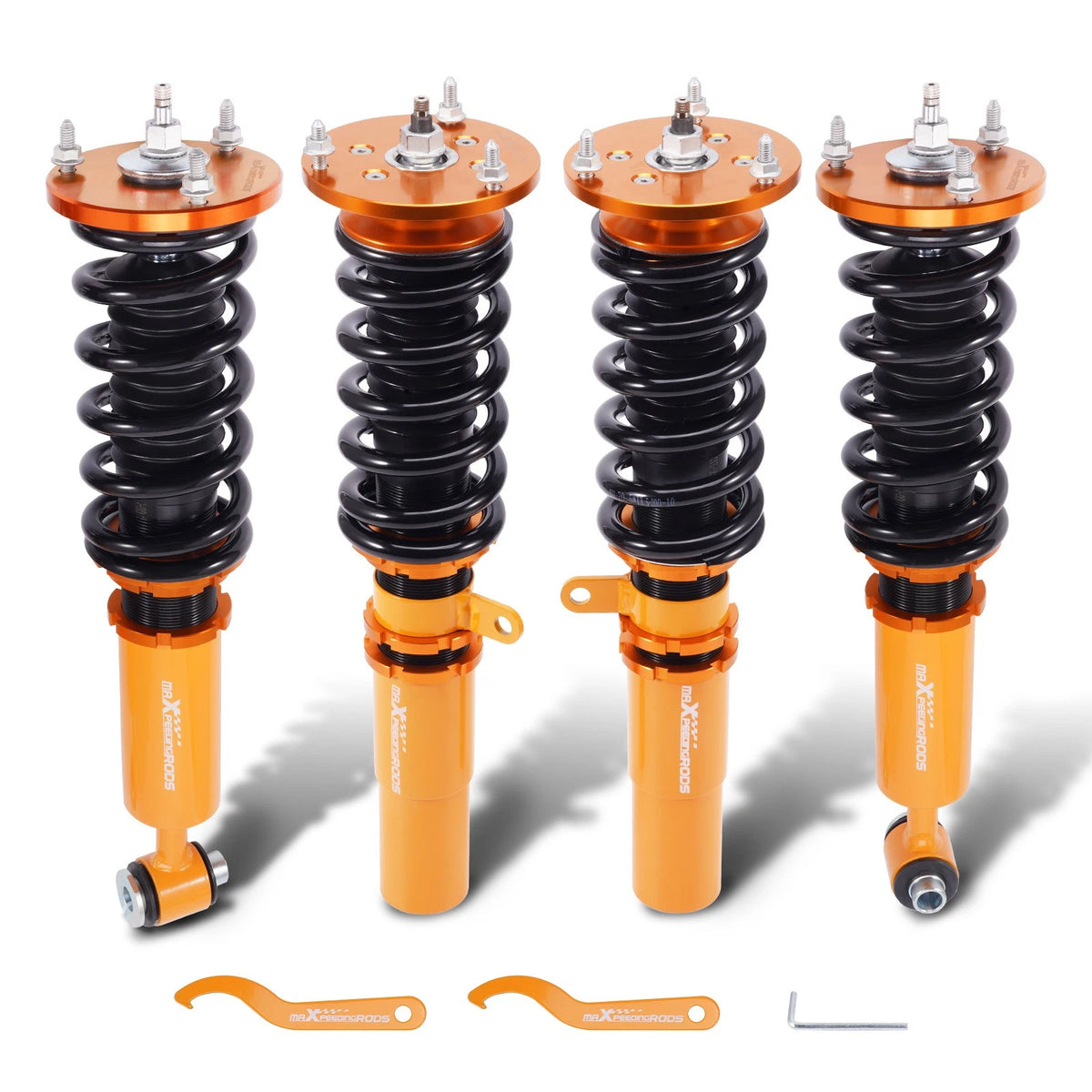 Set of 4 Coilovers for BMW 5 Series E60 (2004–2010) 24 Way Damper