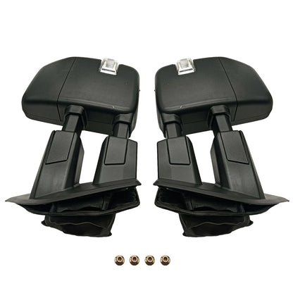 Towing Mirrors for F-250 F-350 F-450 F-550 Super Duty (Power Heated LED Signal)