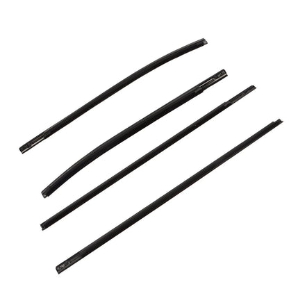 Set of 4 Door Belt Line Weatherstrip Rubber Seal for Ford Ranger (2011–2021)