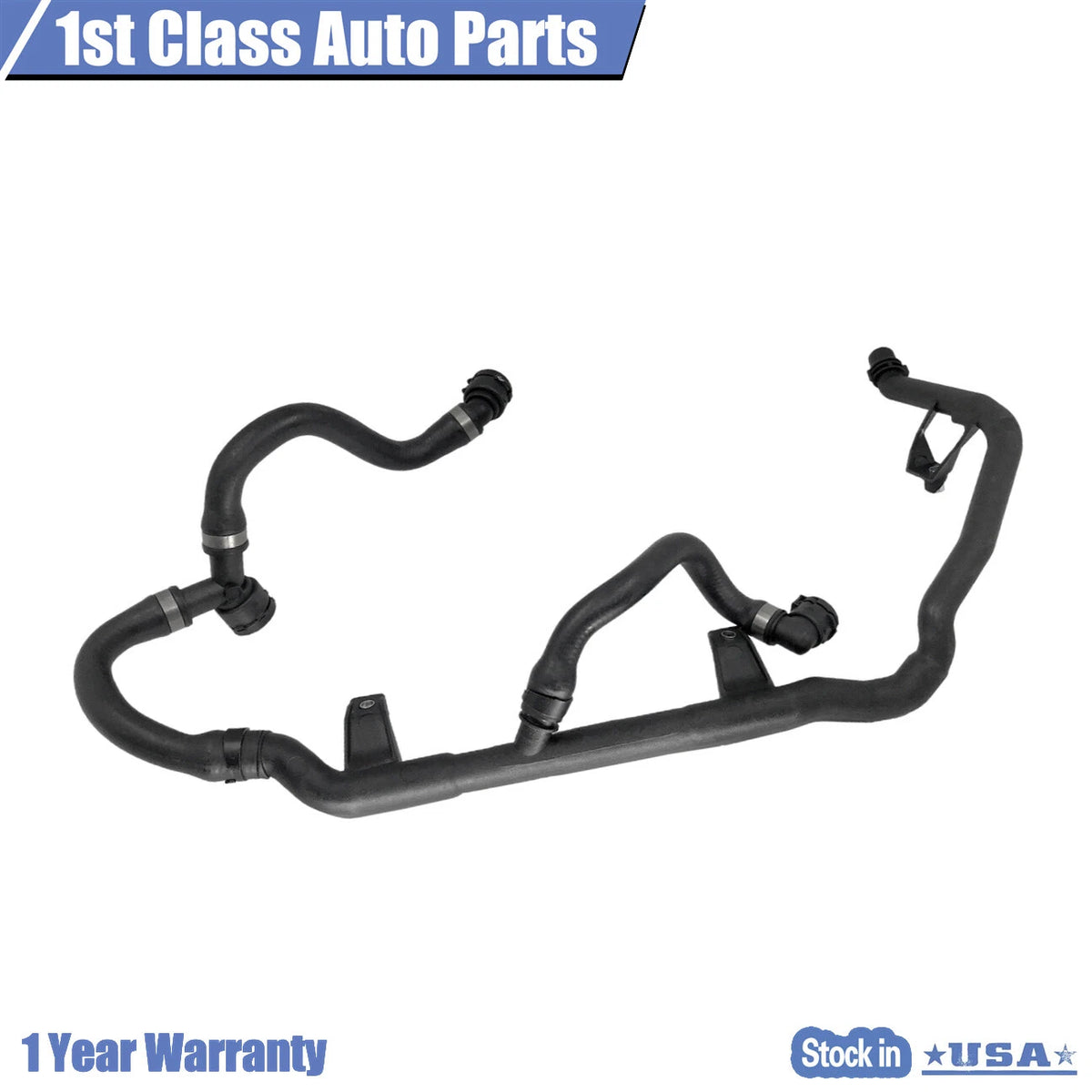4-Way Water Hose Assembly for BMW 128i 323i 325i 328i 330i (2008–2013) [17127548224]