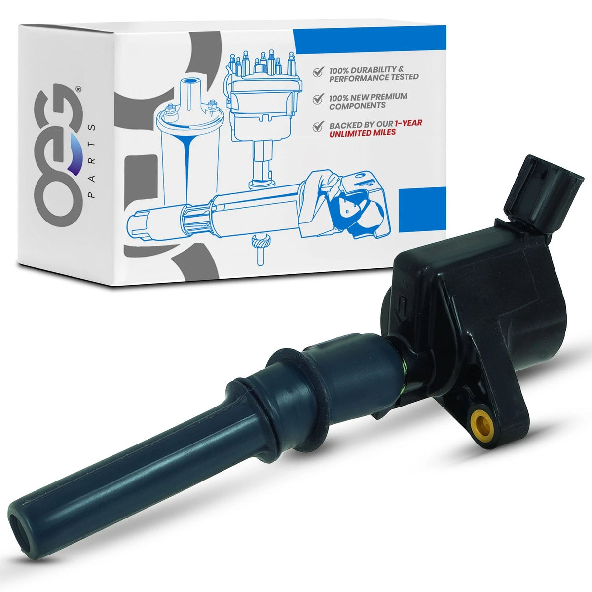 Ignition Coil for Ford E-150 Club Wagon 4.6L 5.4L (2003–2005) 1L2Z12029AA