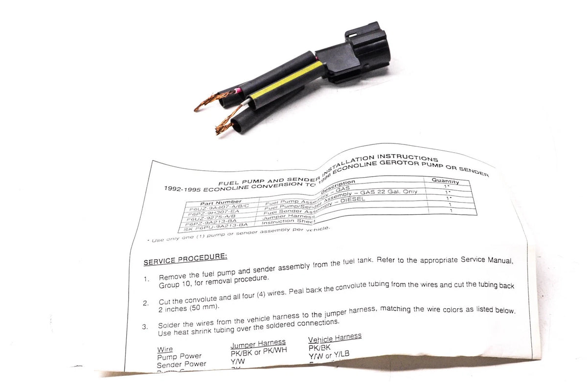 Wiring Assembly for Ford (F6PZ-9A213-BA)