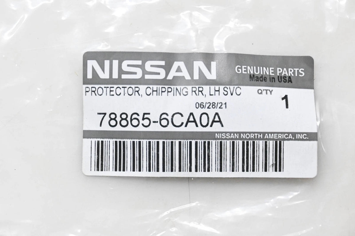 Rear Left Hand Chip Protector for Nissan (78865-6CA0A)