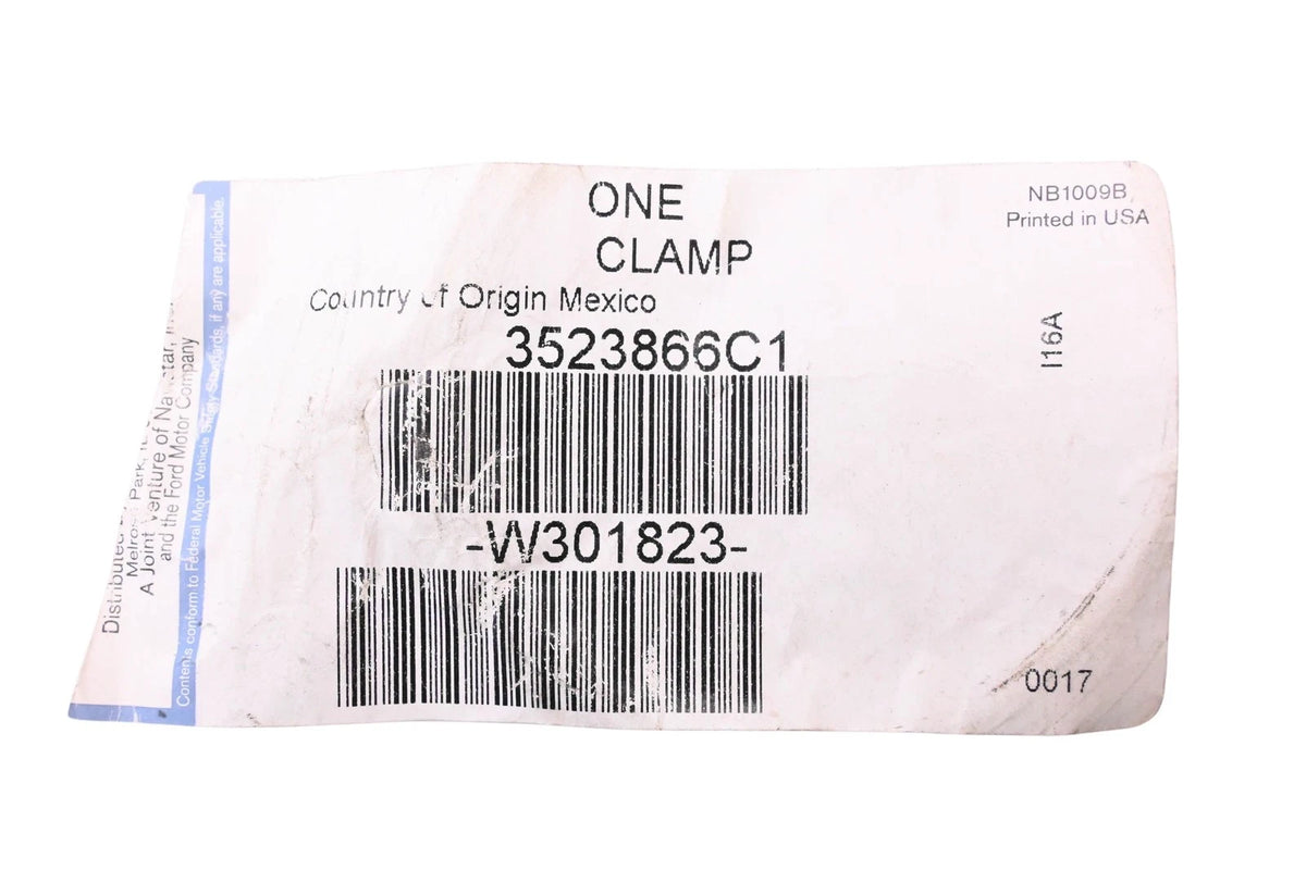 Hose Clamp Assembly for Ford W301823, 3523866C1 (NOS)
