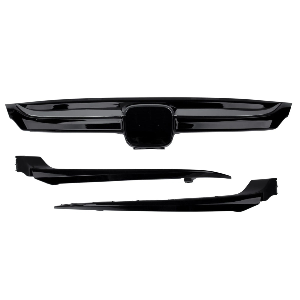 Glossy Black Sport Style Front Grille with Chrome Garnish for Honda Accord (2018–2020)