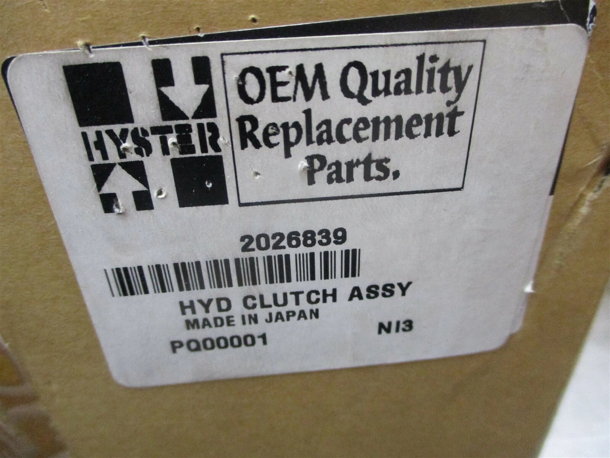 Hydraulic Clutch Assembly for Hyster Yale (2026–2039) 9159766-00