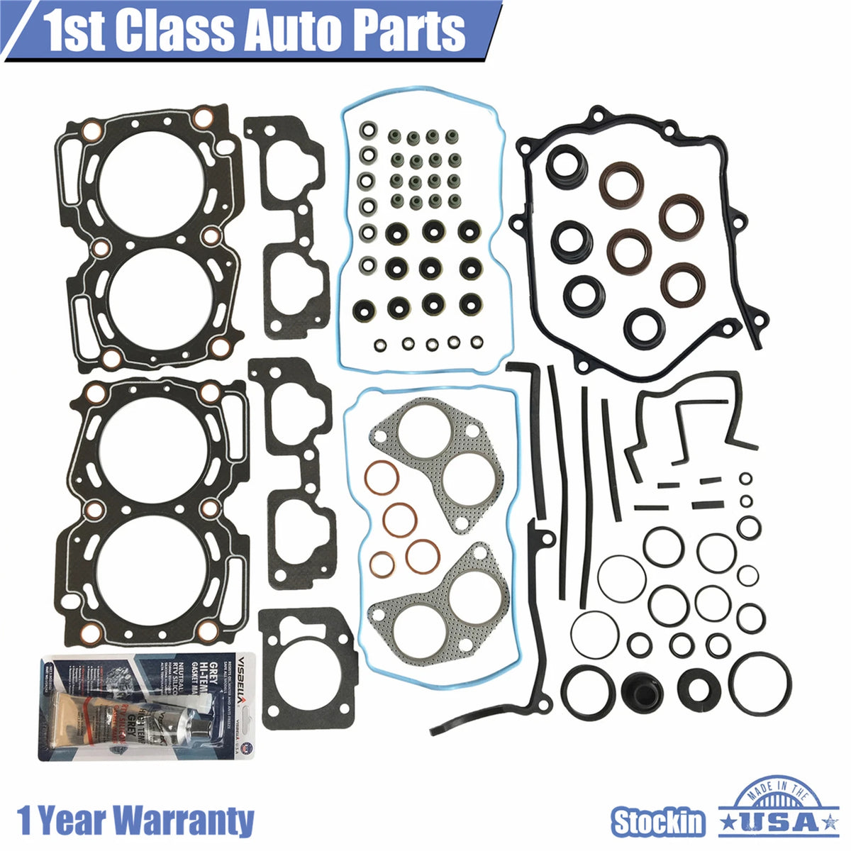 Engine Cylinder Head Gasket Set for Subaru Baja Legacy Impreza 2.5L H4 (2000–2009)