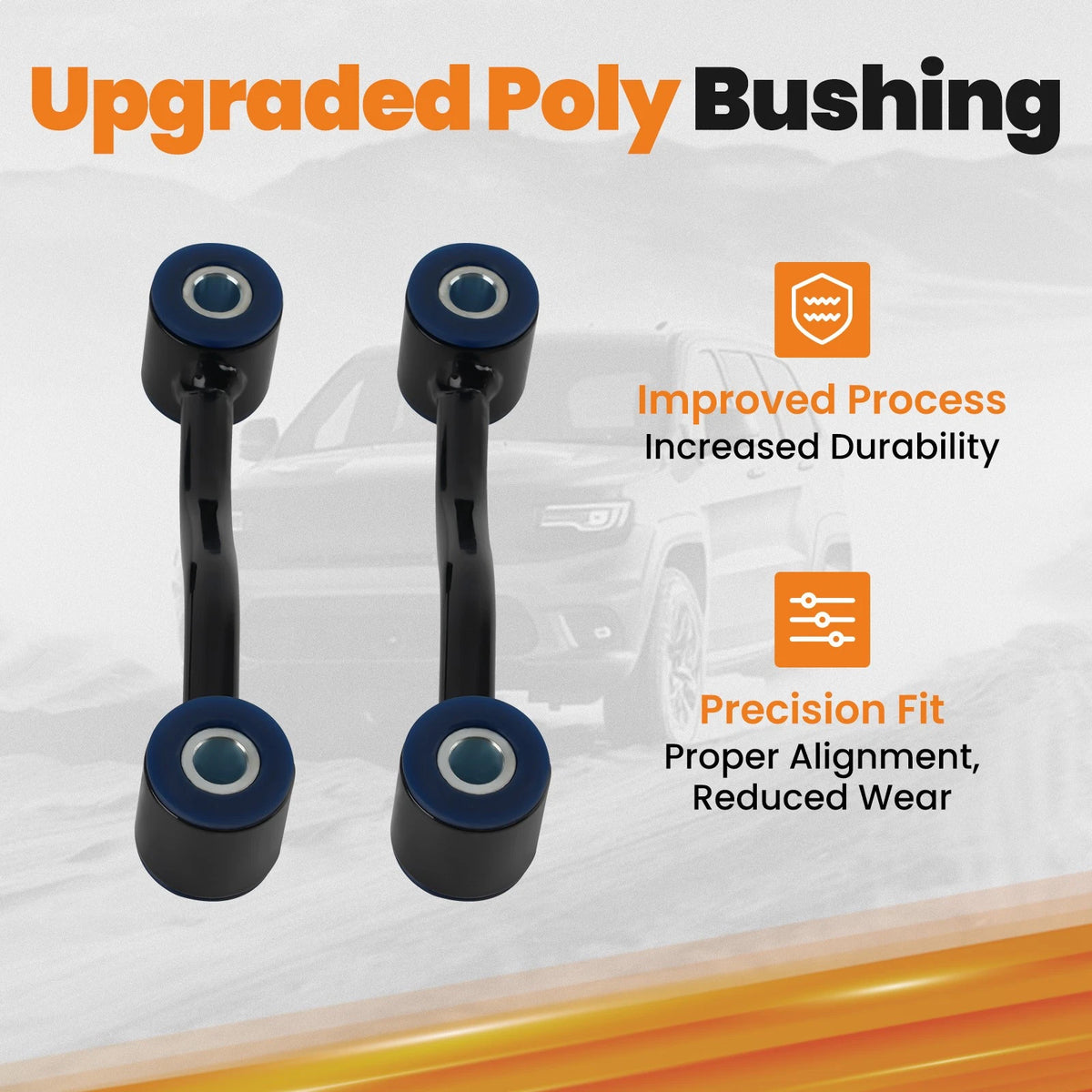 2.5In Front Leveling Lift Kit for Jeep Gladiator JT (2020–2023)