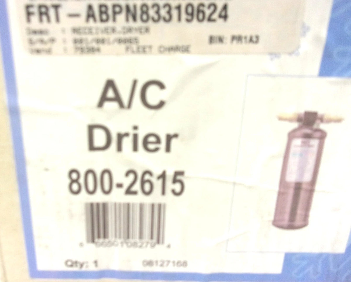 A/C Receiver Drier for Coolstar MEI (2004–2005) R134A 800-2615 ABP N83 319624 2004050C1 7168