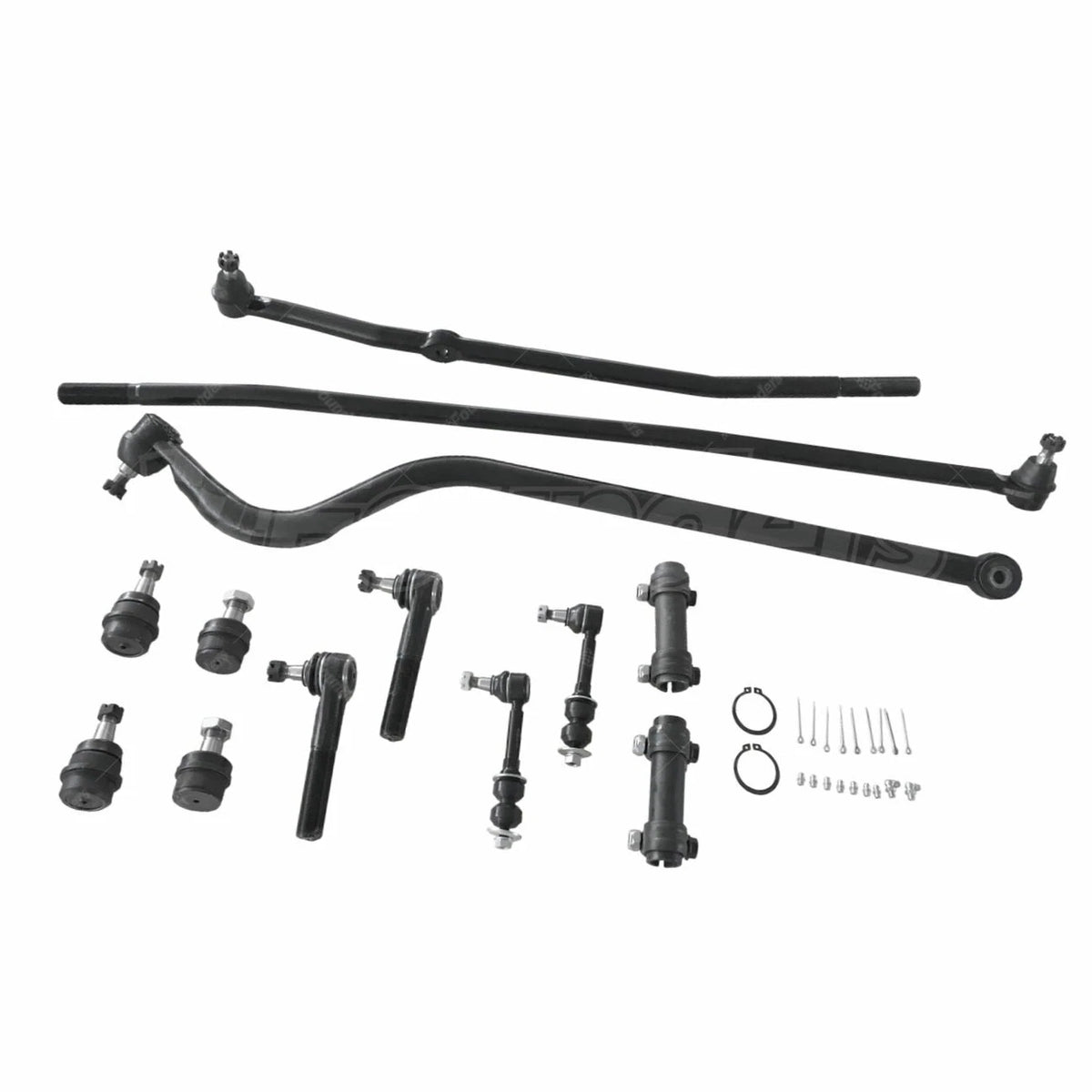 13Pcs Suspension Tie Rod Track Bar Drag Kit for Dodge Ram 1500 2500 (1998–1999)