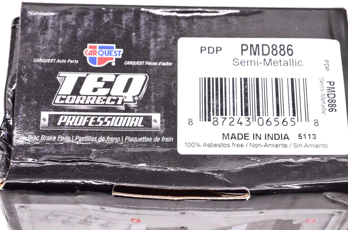 Disc Brake Pad Kit for Carquest PMD886 (NOS)