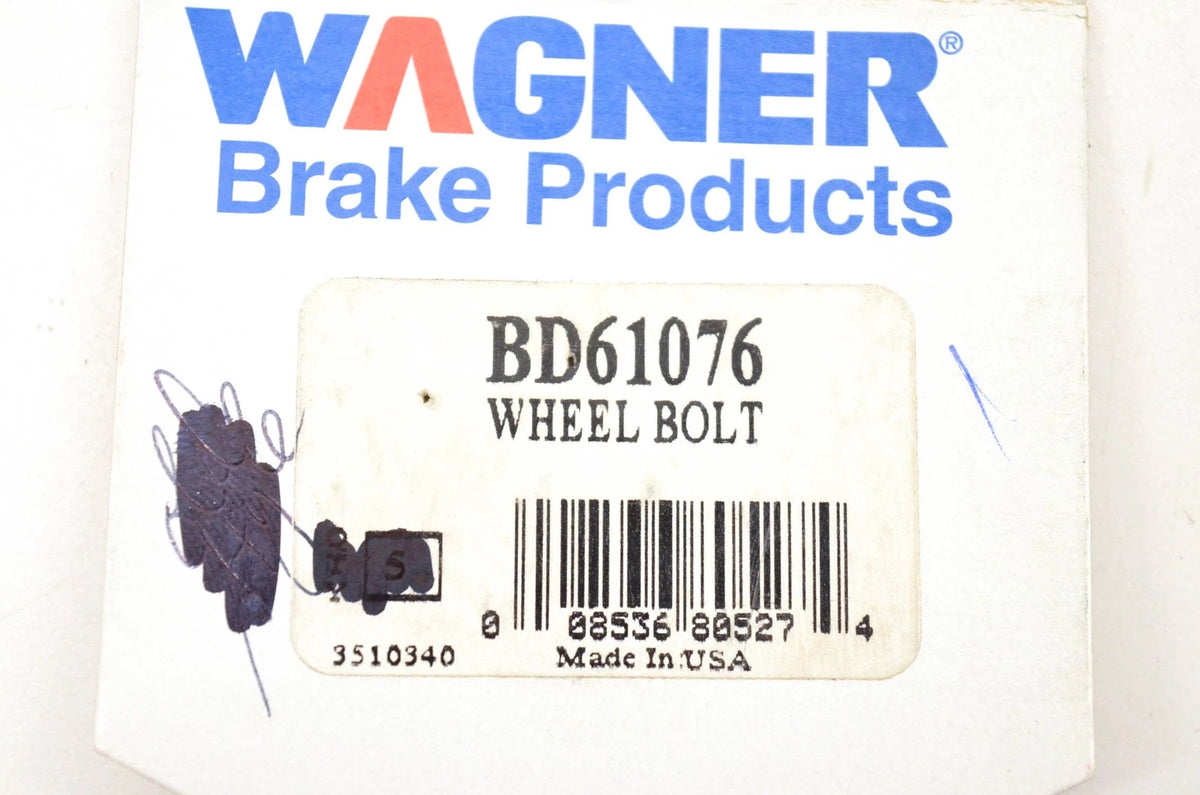Wagner BD61076 Black Wheel Lug Stud for (NOS)