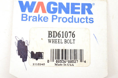 Wagner BD61076 Black Wheel Lug Stud for (NOS)