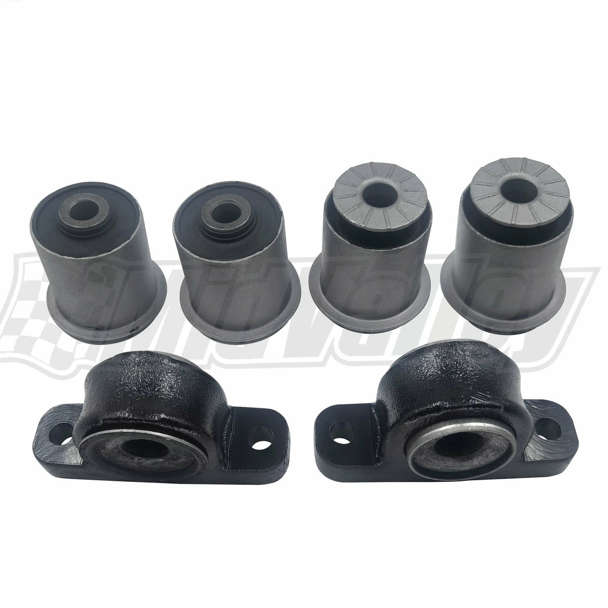 Set of 6 Front Lower Control Arm Bushings for Jeep Commander Grand Cherokee (2006–2010)