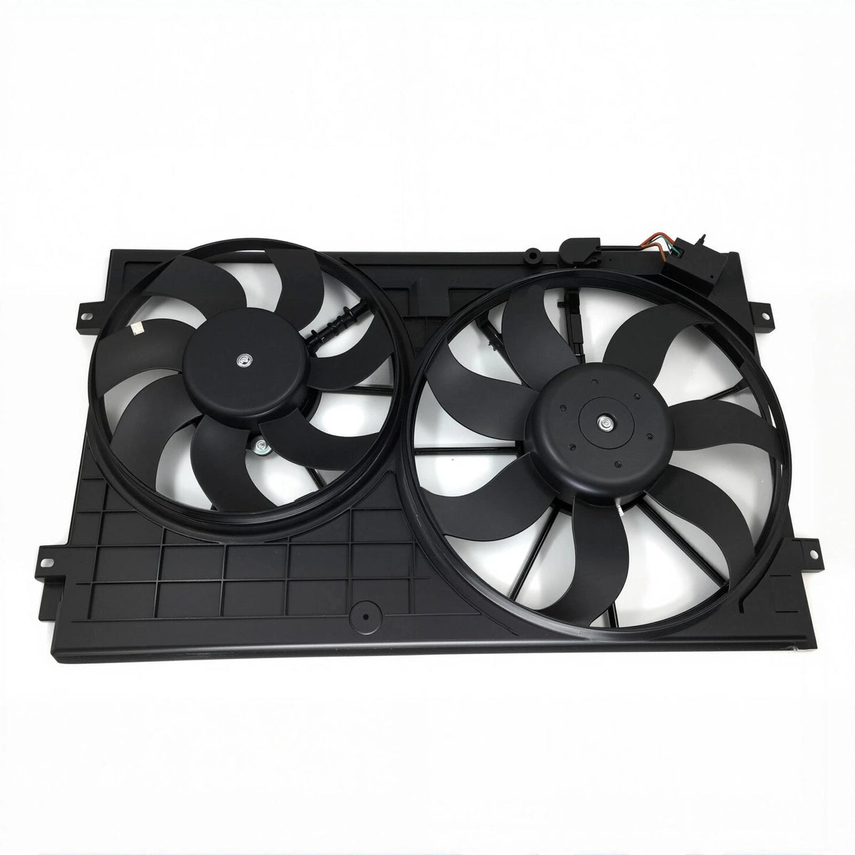 Radiator Condenser Cooling Fan Assembly for Volkswagen Jetta Golf Beetle