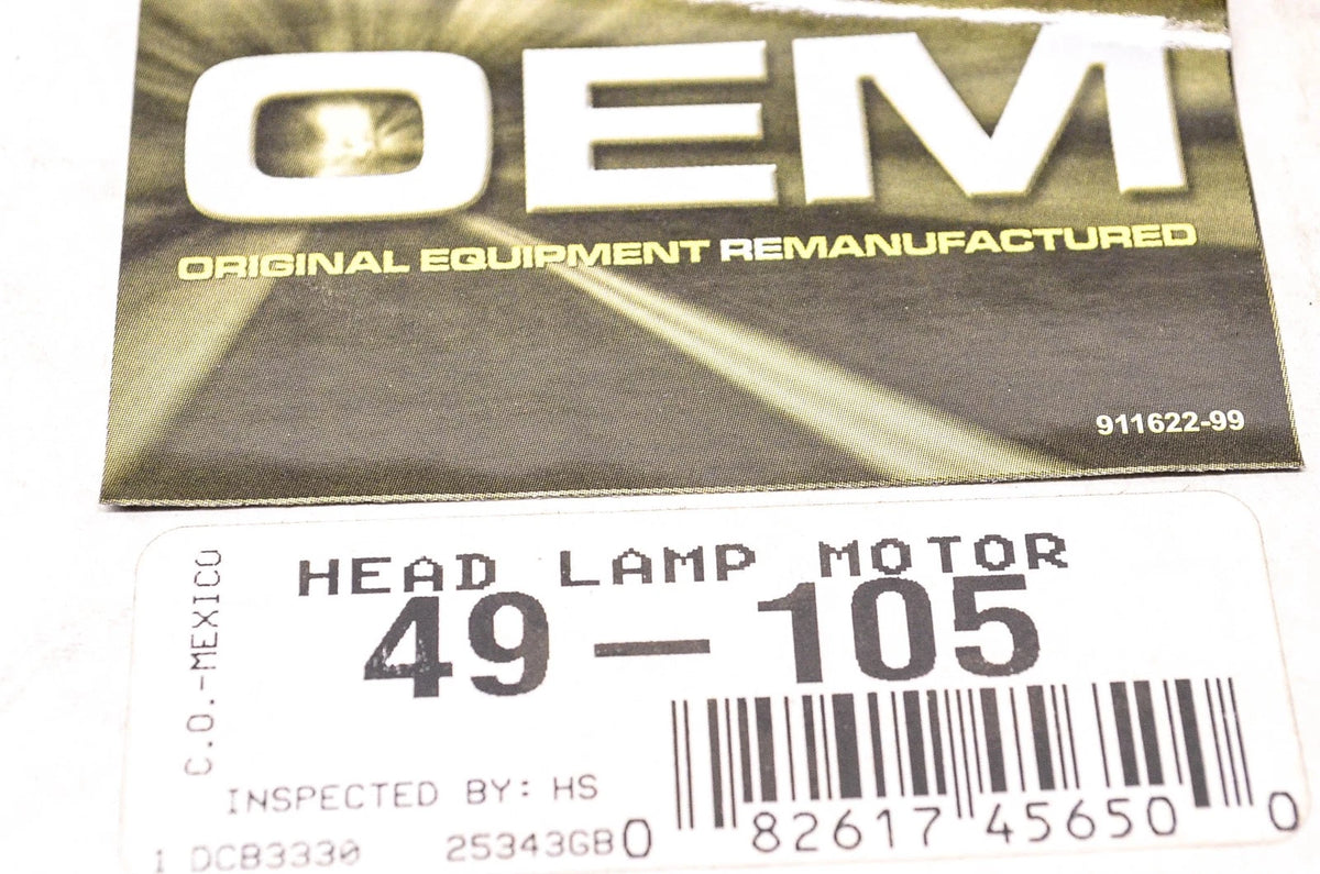 Head Lamp Motor for Carquest (49-105)