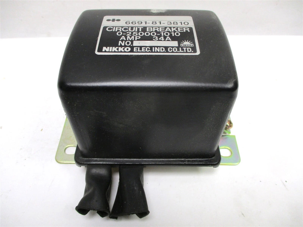 Instrument Panel Circuit Breaker for Komatsu D55S D60A D60P D65A D75S (6691-81-3810)