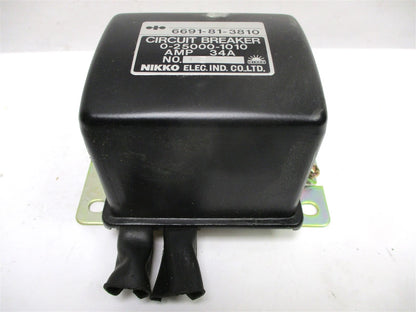 Instrument Panel Circuit Breaker for Komatsu D55S D60A D60P D65A D75S (6691-81-3810)
