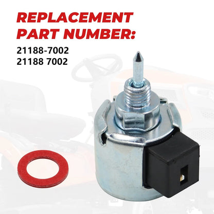 Carburetor Carb Fuel Solenoid for Kawasaki FS691V FH381V FH580V (21188-7002)