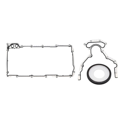 Engine Rear Main Seal & Oil Pan Gasket Kit for Chevy GMC 4.8 5.3 6.0 6.2L V8 (2000–2023)